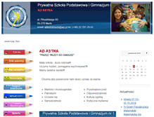 Tablet Screenshot of adastramarki.edu.pl